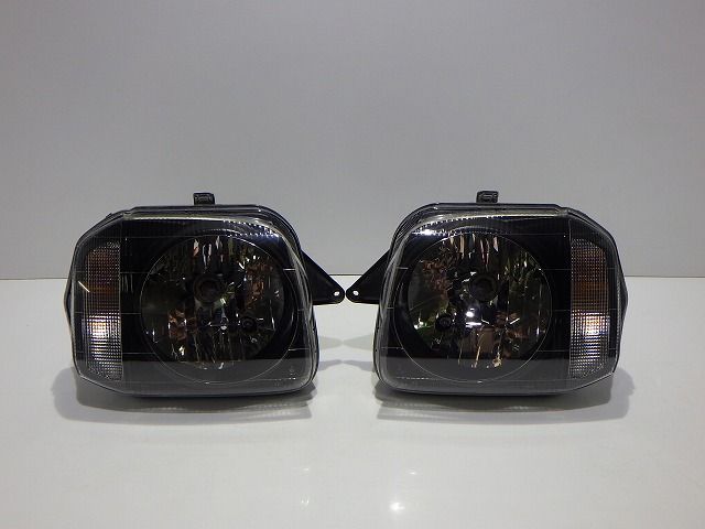 ★コーティング済★ジムニーJB23W 純正ハロゲン　　　左右ヘッドライトレベ無し ☆コーティング済☆ジムニーJB23W 純正ハロゲン 左右ヘッド