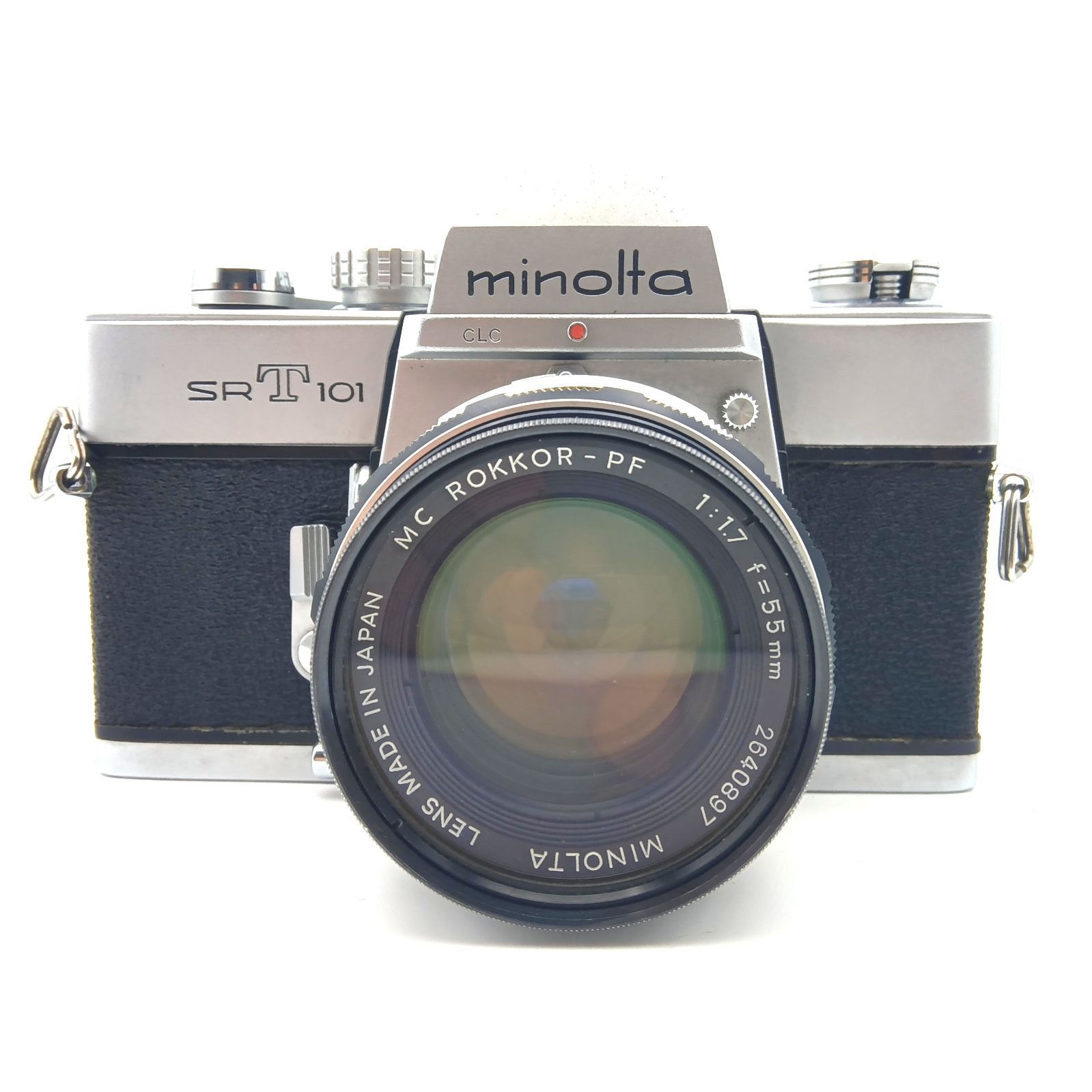 フィルムカメラ Minolta SR-T 101 + Rokkor-PF 55mm F1.7 ジャンク】Minolta SR-T101 MC ROKKOR 55mm F1.7 - メルカリ
