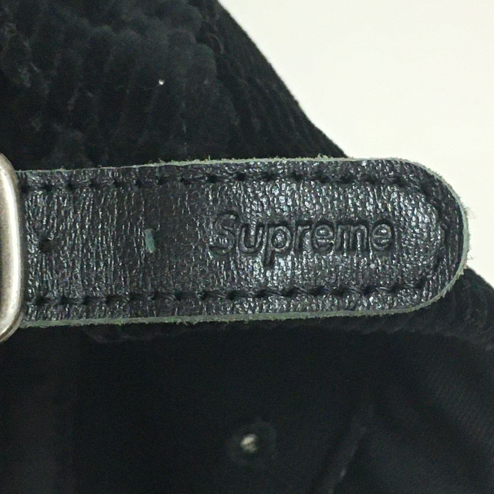 supreme コーデュロイ キャップ カラー：ブラック 【併売品
