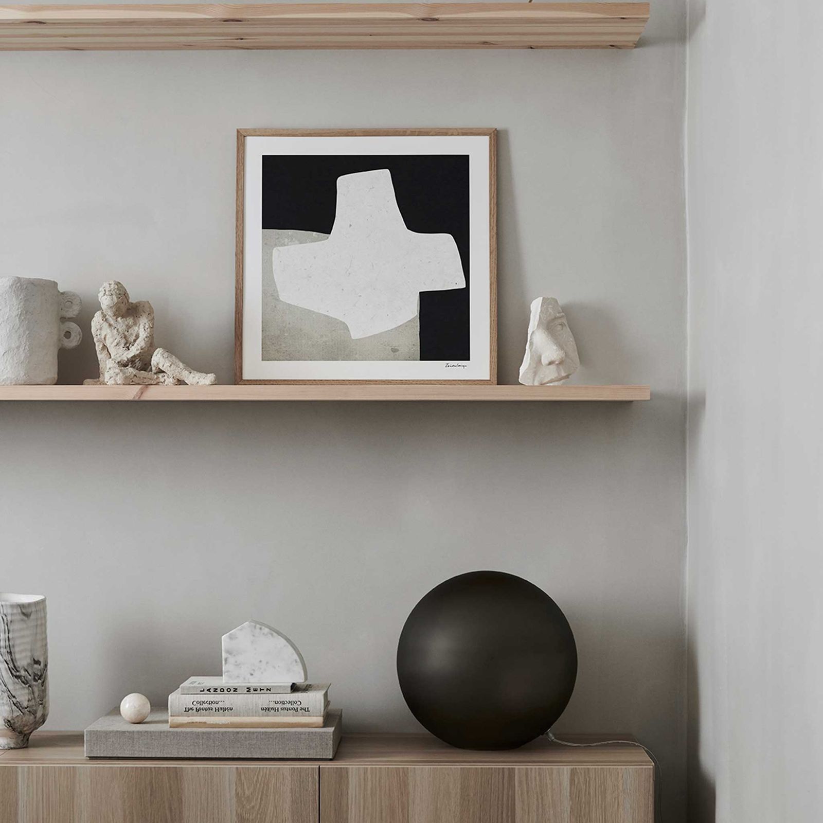 The Poster Club アートポスター 50×50cm Cross ポスタークラブ 北欧雑貨 デンマーク製 124x10283-50x50