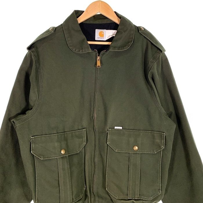 【Carhartt/カーハート】サンタフェ ジャケット モス M》Carhartt カーハート サンタフェジャケット モスグリーン USA