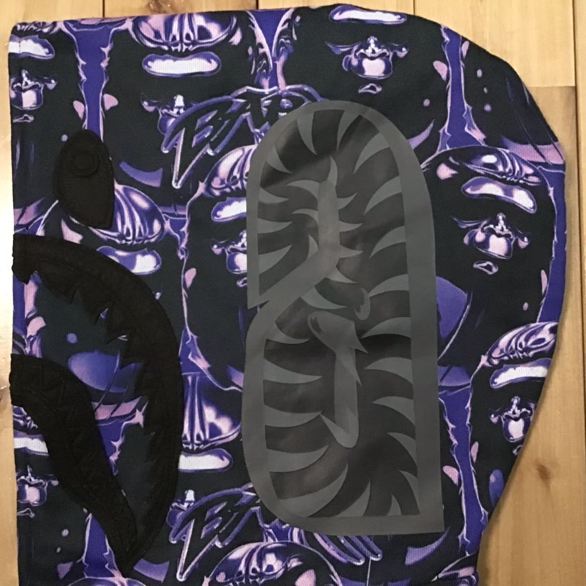 入手困難！エイプ ALBUM MONOGRAM SHARK HOODIE BAPE ALBUM MONOGRAM Shark Full Zip Hoodie A Bathing Ape Size