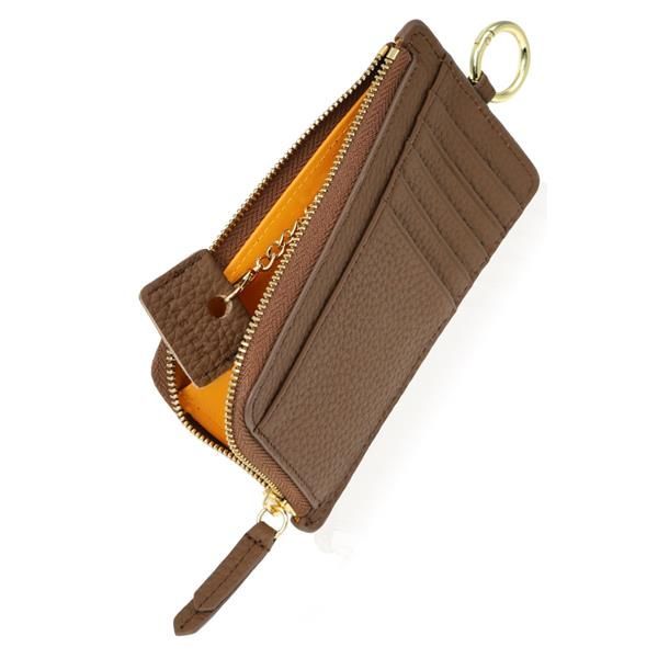 エトープ LASIEM(ラシエム) カードケース フラグメントケース 薄型 薄い財布 レディース メンズ 本革 「コンパクト」小銭入れ パスケース ICカード (エトープ)