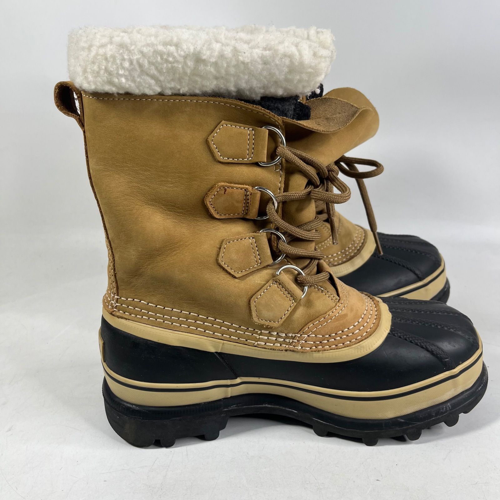 ‪☆☺︎‪☆　　美品　SOREL カリブー スノーブーツ ボア 21cm A0704-17-A SOREL GARIBOU ソレル カリブー スノーブーツ