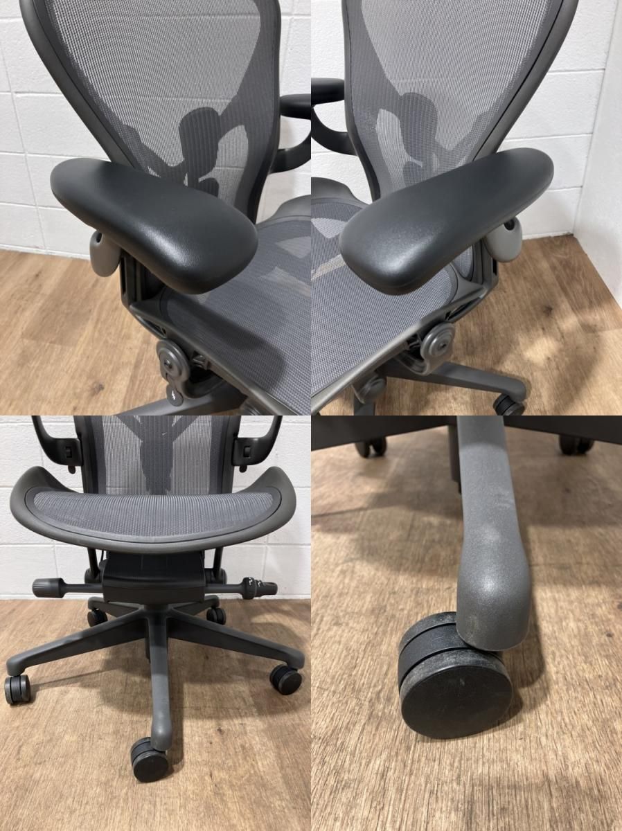 アウトレット品 ハーマンミラー 可動肘付アーロンチェア Bサイズ フル装備 リマスタード版 小キズ有 AER1B23DWALPGG1G11BBBK23103 WWW_NOITHATQUANGTHANH_NET