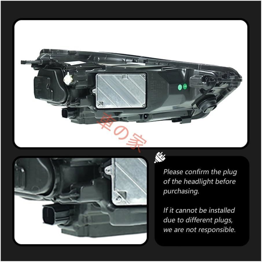 【最新の】 ヘッドランプ照明 Audi Q5 2021-2025 ヘッドライト DRL ターンシグナル ハイビーム エンジェルアイ プロジェクターレンズ 自動車ヘッドライトアセンブリ 交換用