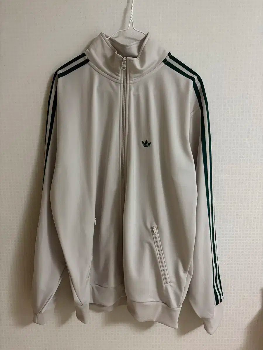 adidas アディダス ジャージ BB トラックトップス ライトベージュ 緑