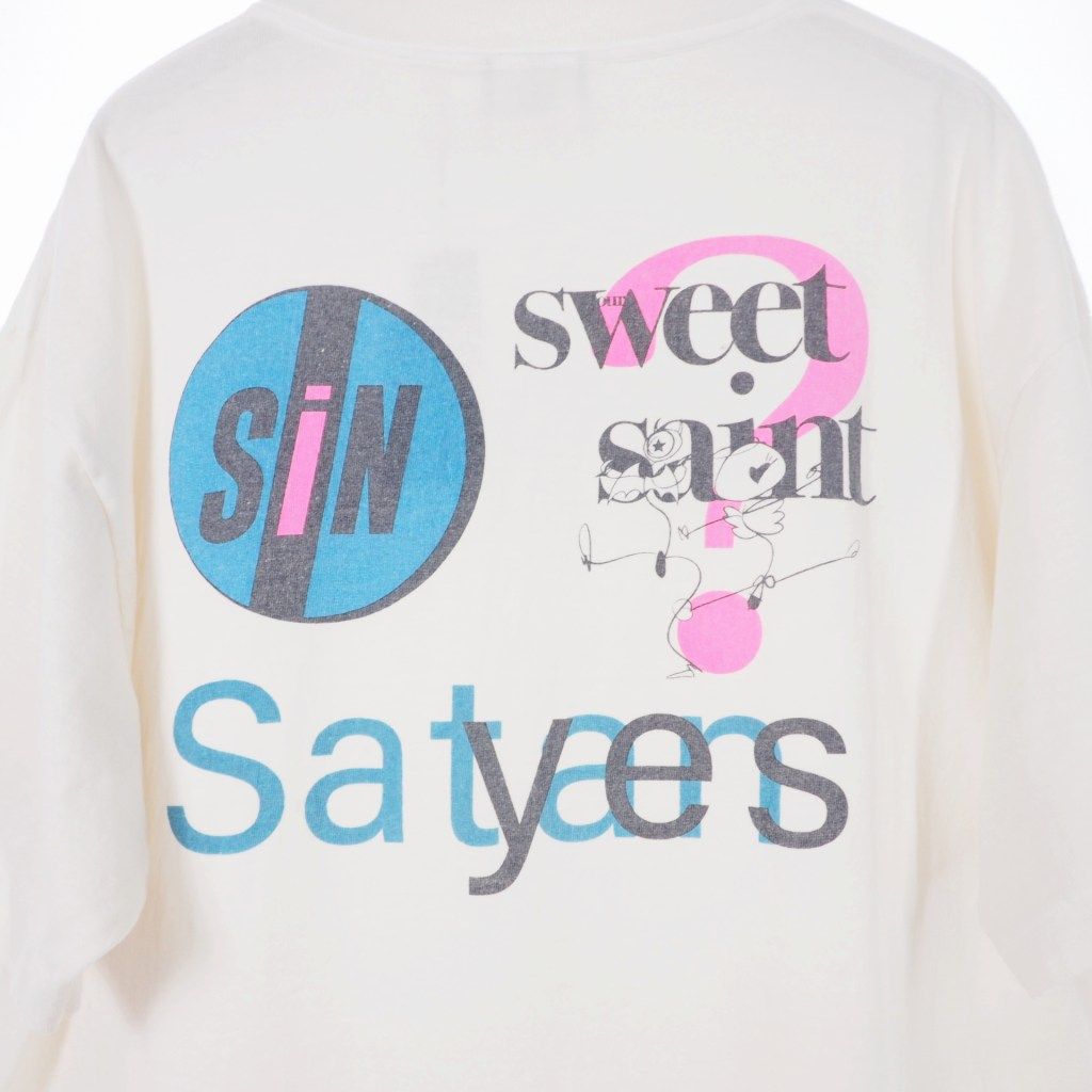 セントマイケル SAINT MICHAEL 24SS SWEET SAINT SS TEE Tシャツ カットソー 半袖 L ホワイト 白  SM-YS8-0000-008