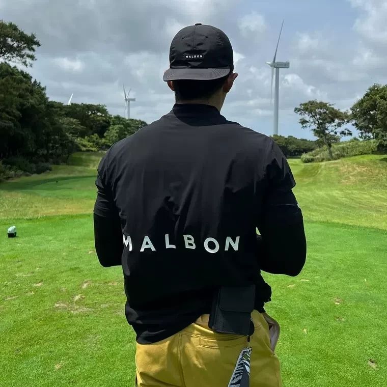 サイズ交換対象外 マルボンゴルフ MALBON GOLF ゴルフウエア モック