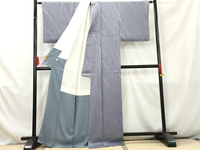 上質な色無地 お召地