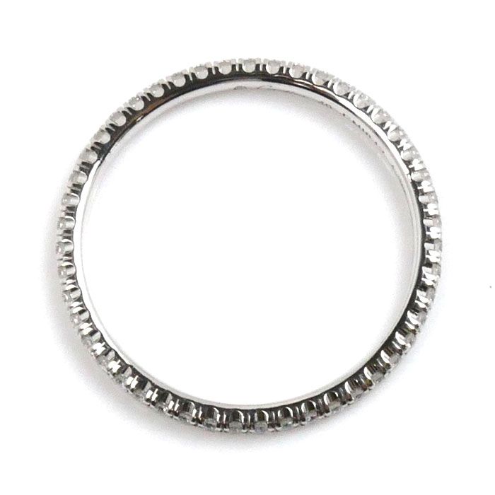 カルティエ　デザインリング　K18WG ホワイトゴールド　9号 Cartier CARTIER カルティエ K18WG ホワイトゴールド タンク