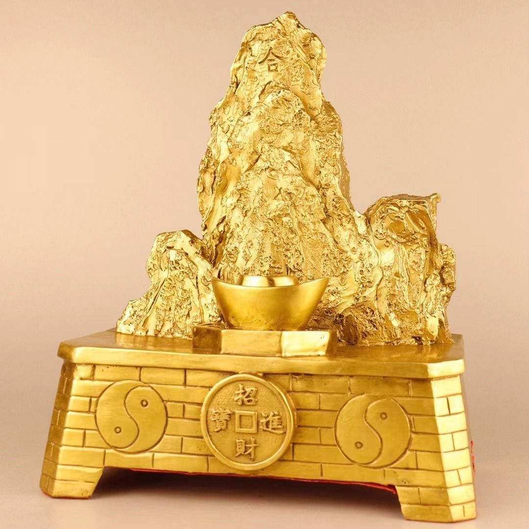 黄金の置物　風水　開運　インテリア　夢 黄金の置物風水開運インテリア夢
