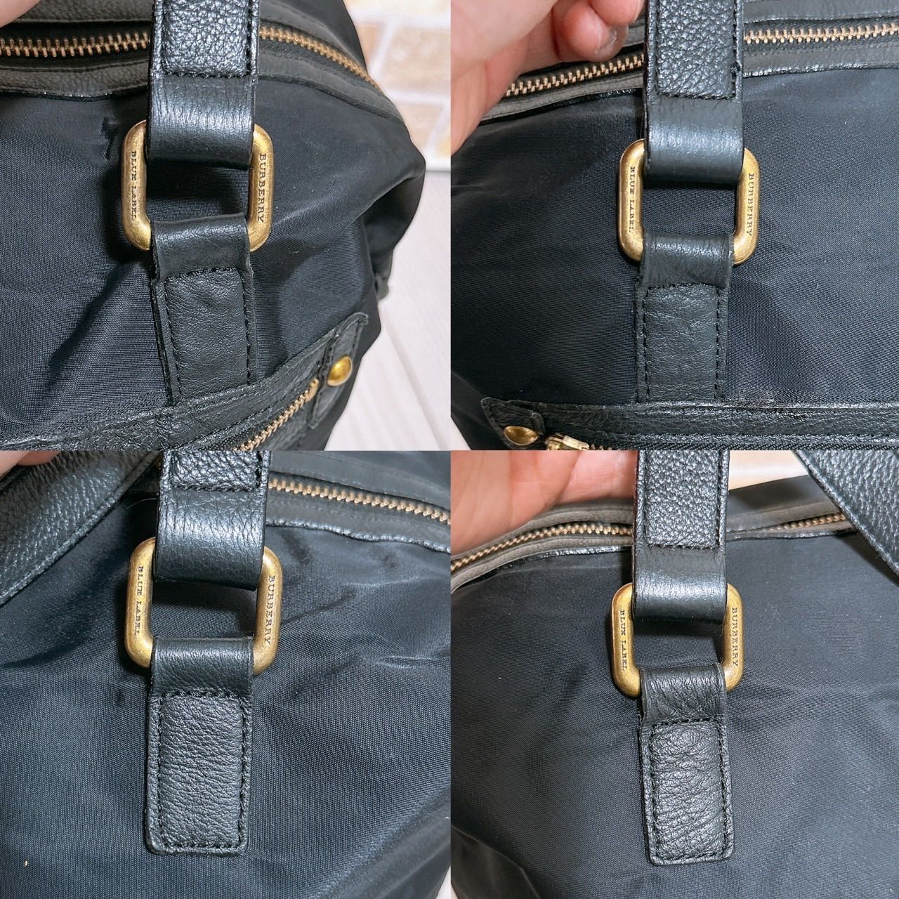 美品》Burberry Blue label(バーバリー)ハンドバッグ - メルカリ 美品》Burberry Blue label(バーバリー)ハンドバッグ - メルカリ