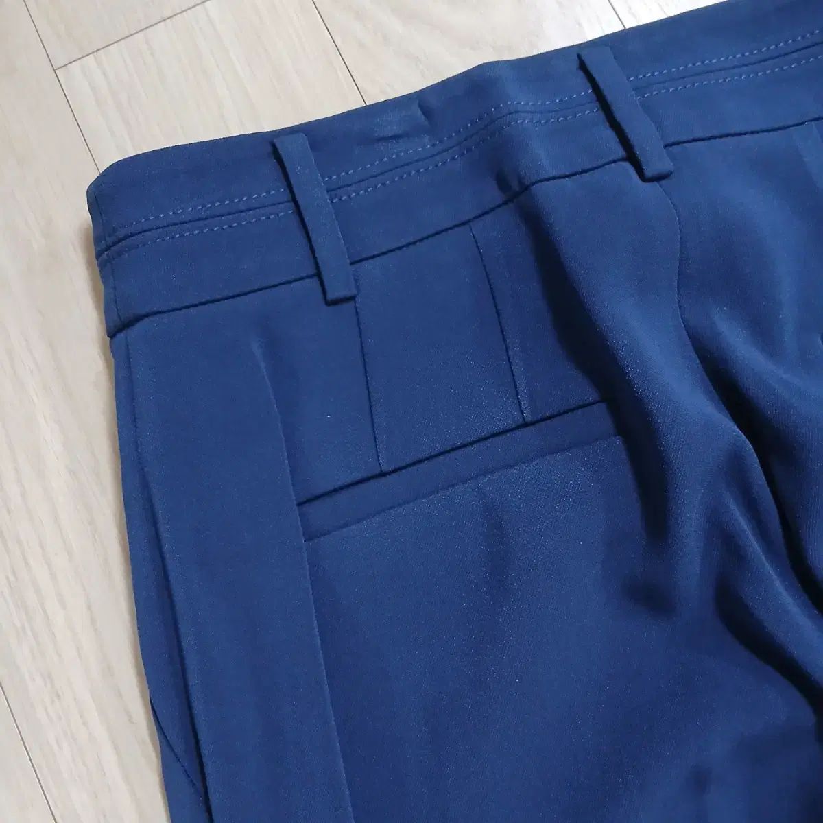 JILL STUART ジルスチュアート ネイビー スラックス DECORATOM_COM_BR