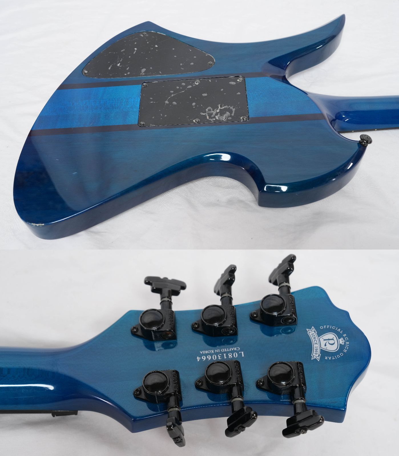 B.C.RICH/MOCKING BIRD/モッキンバード/ ☆B.C.Rich☆Mocking Bird ST with Floyd Rose Transparent Blue
