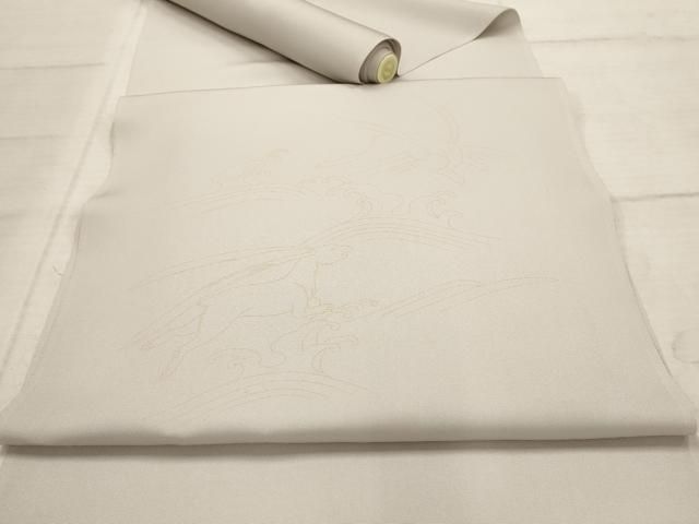 帯 正絹 愛彩野 落葉のメロディー o-18【特価】未使用 礼装用 刺繍 フォーマル 正絹 高級 帯揚げ