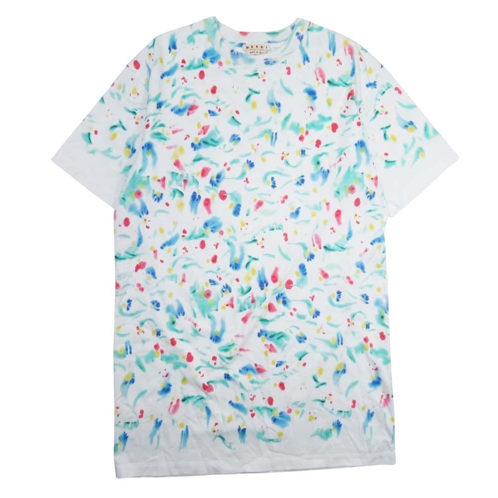 新品同様 24ss マルニ MARNI 花柄 プリント Tシャツワンピース