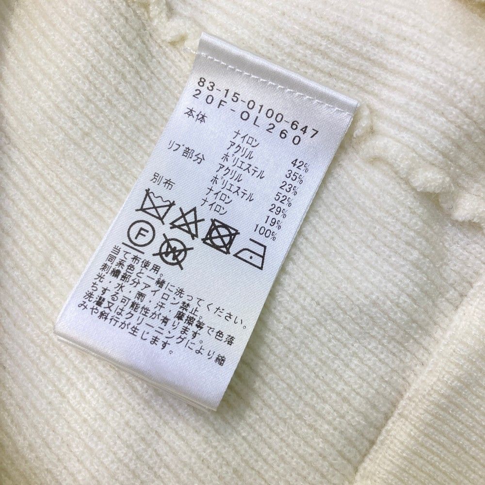 サイズ：L BEAMS GOLF ビームスゴルフ ニットセーター 切替 ホワイト系