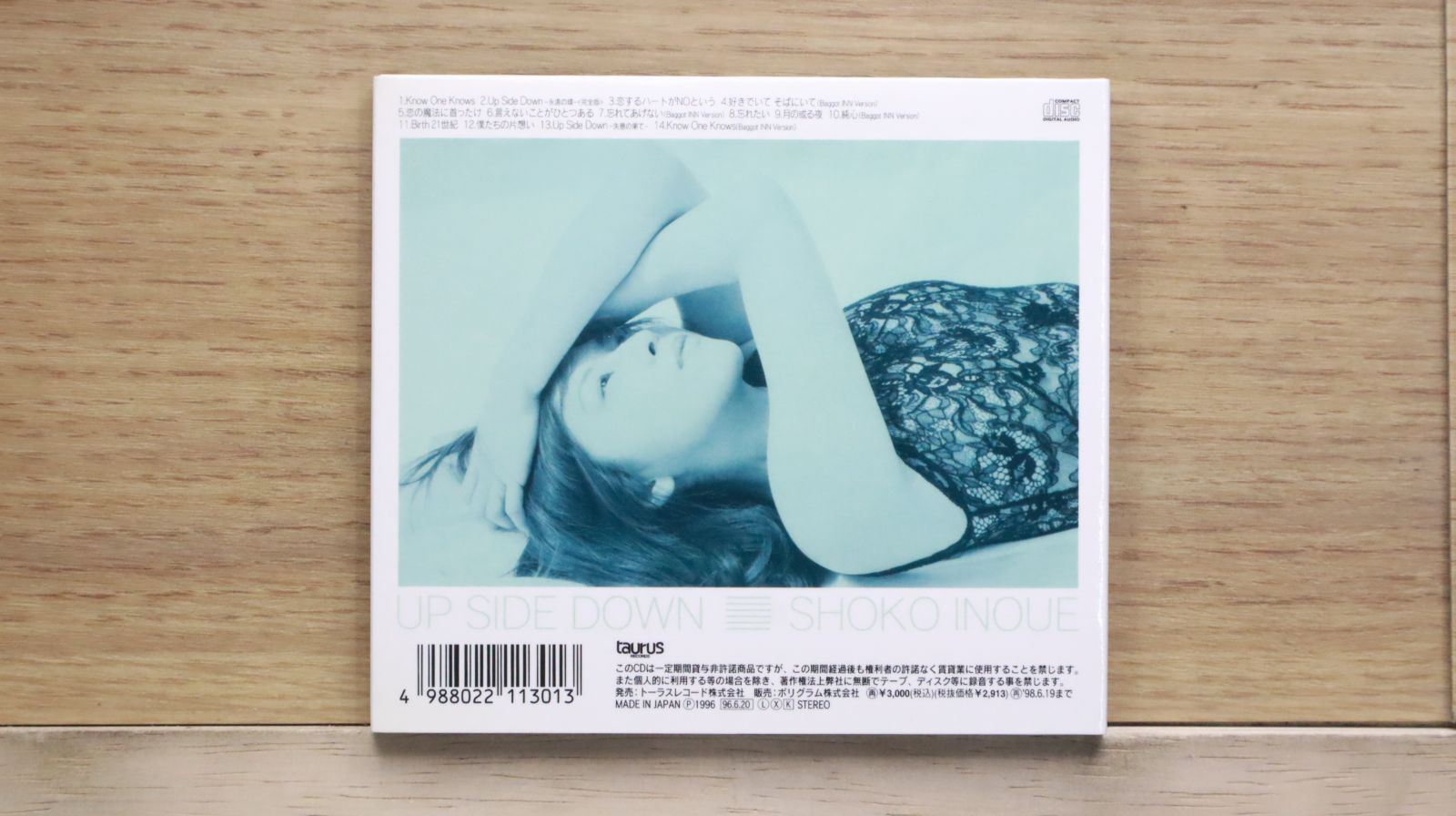 国内盤CD☆井上昌己/Shoko Inoue□ Up Side Down 【TACX2490