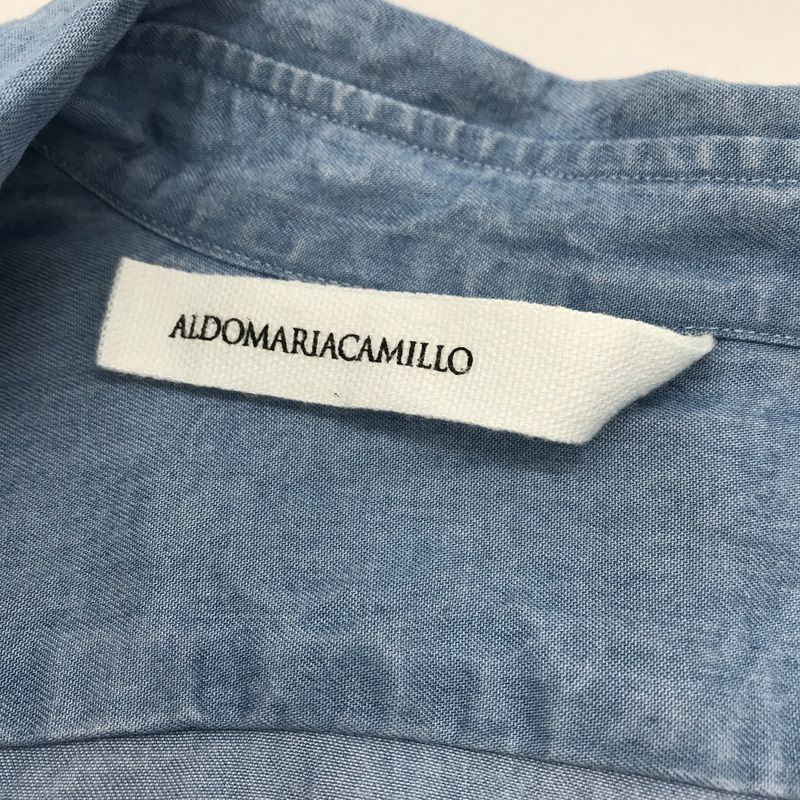 AMC リヨセルシャツ John-202 24SS 長袖シャツ 古着 無地 メンズ S