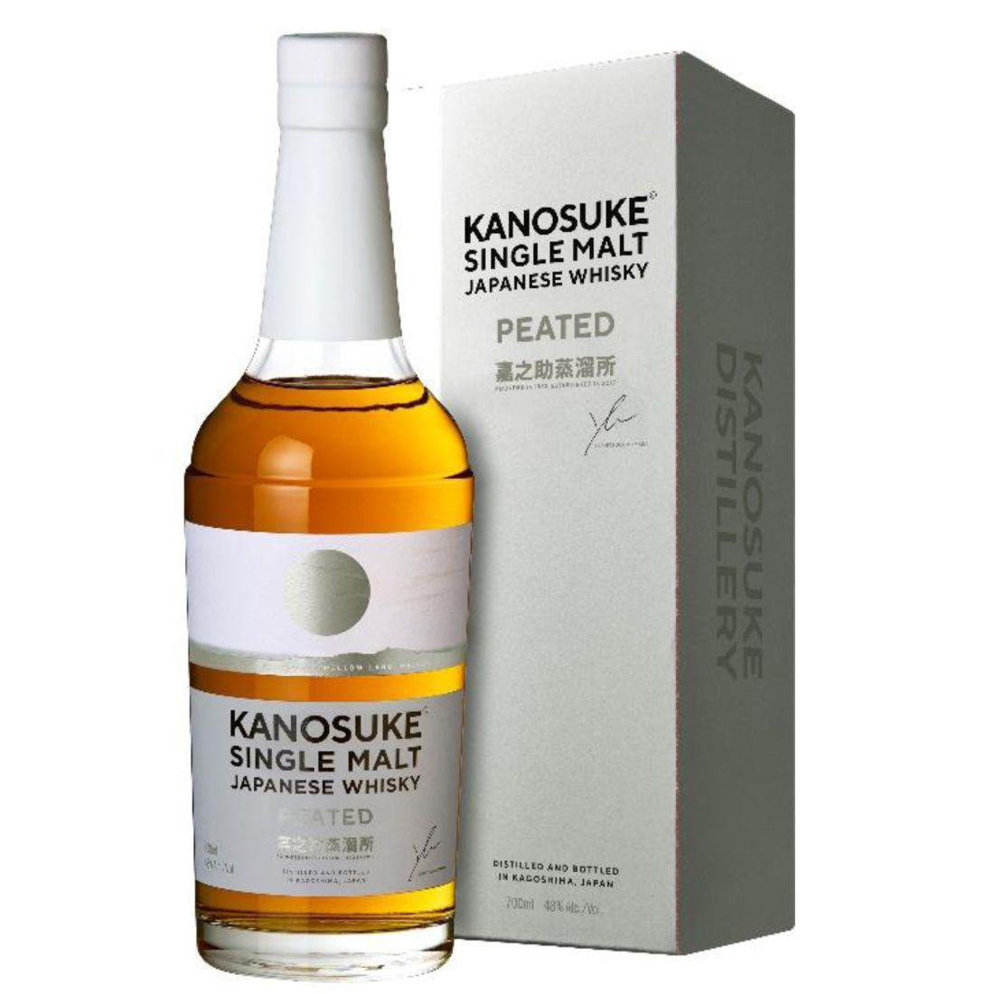 嘉之助蒸溜所 嘉之助 シングルモルト ピーテッド 48度 700ml