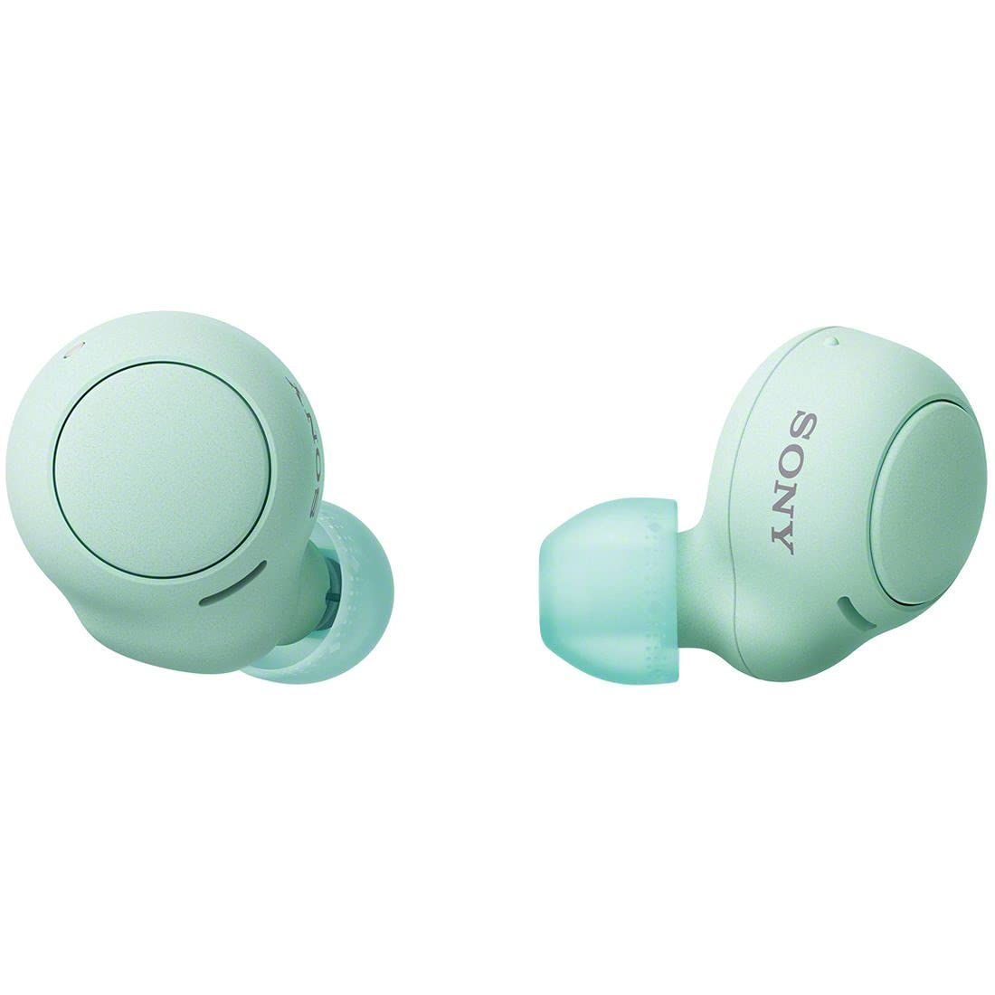 【人気商品】WF-C500 : 完全ワイヤレスイヤホン /軽量小型5.4g/高精度通話品質/簡単ペアリング/IPX4防滴性能/アイスグリーン WF-C500 ソニー(SONY) GZ