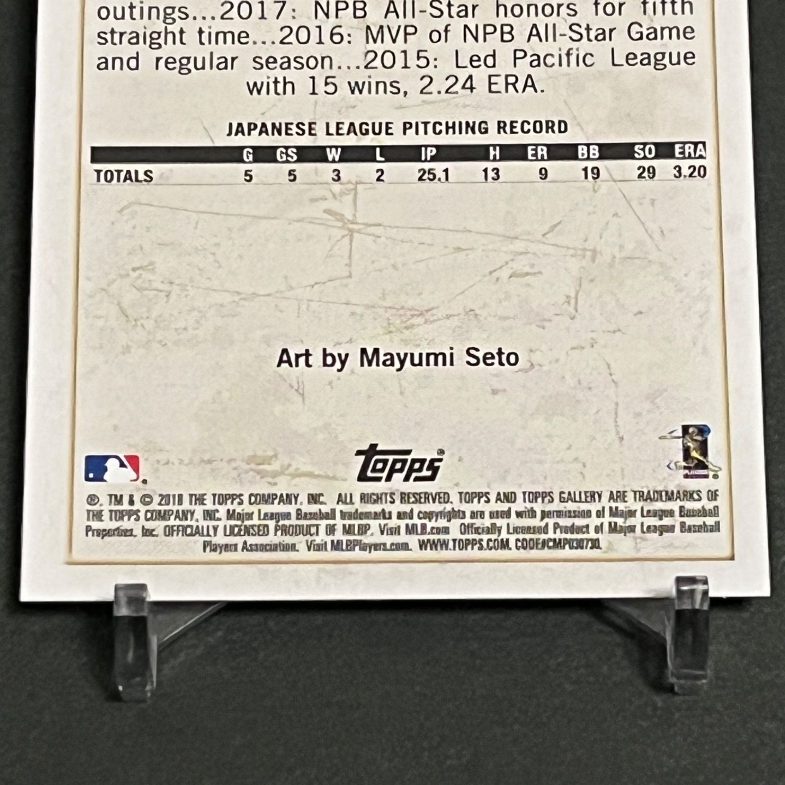 激レア SSP 2018 Topps Gallery 大谷翔平 RC ルーキー PSA10】2018 Topps Gallery #116 Shohei Ohtani 大谷翔平 RC