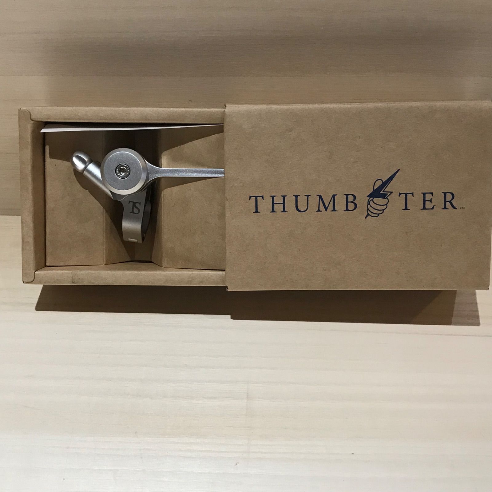 FRXBL THUMBSTER SILVER サムシフター シマノ10s対応 A6061CNC製 OLD MTBやクロモリバイクに