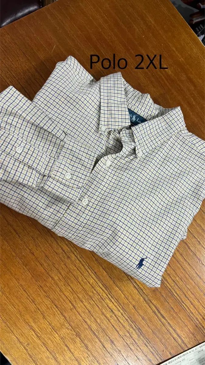 Polo ポロ Ralph Lauren ラルフローレン シャツ チェック柄 クラシックフィット 2XL