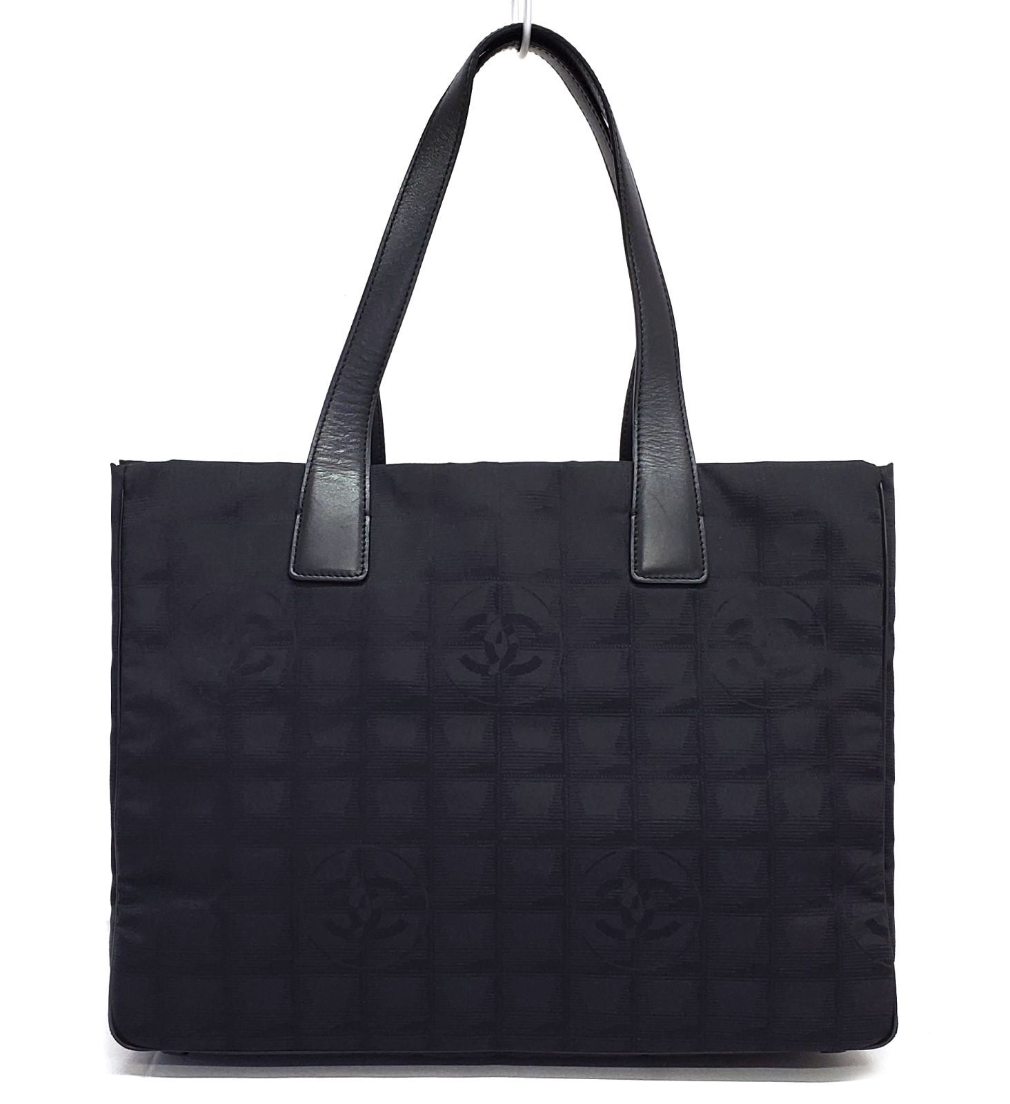D2832◇極美品【シャネル】ニュートラベルライン トートMM