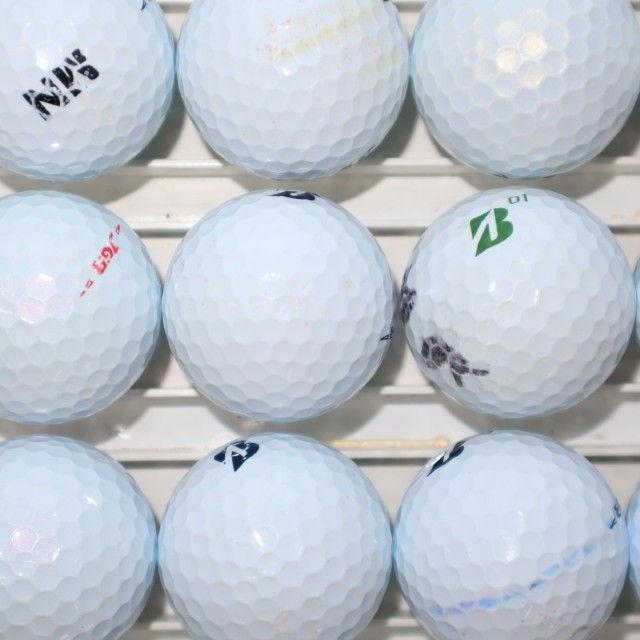 Aランク 25個 2021年モデル TOURB JGR 良品 ホワイト ブリヂストン ロストボール 送料無料 TOUR B JGR【ロストボール激安販売の球手箱】