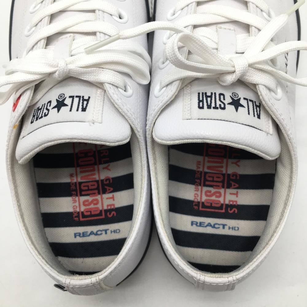 パーリーゲイツ コンバースコラボ ゴルフシューズ ネイビー 24,5