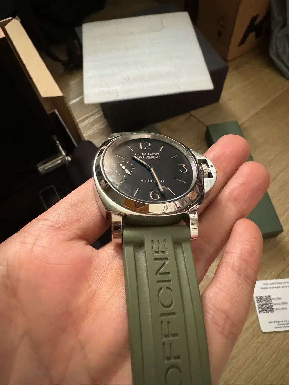 【雷市場（ポンジャン）商品韓国直送】PANERAI(パネライ) ルミノール pam 915