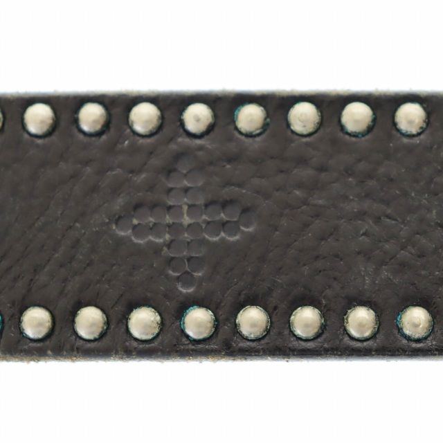 head porter plus ヘッドポータープラス　スタッズ　ベルト ヘッドポータープラス HEAD PORTER PLUS 00s HP LOGO STUDS BELT ロゴ