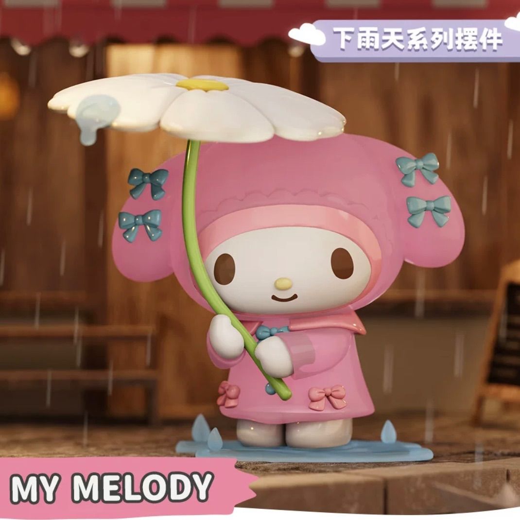 4種セット 海外限定 HOLLYBOX サンリオ 雨の日シリーズ フィギュア