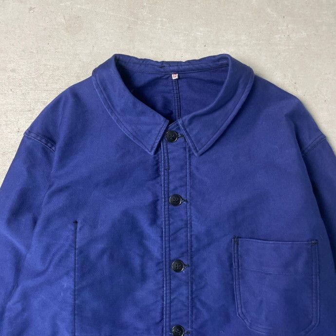 60年代～ フランス製 ADOLPHE LAFONT ブルーモールスキン