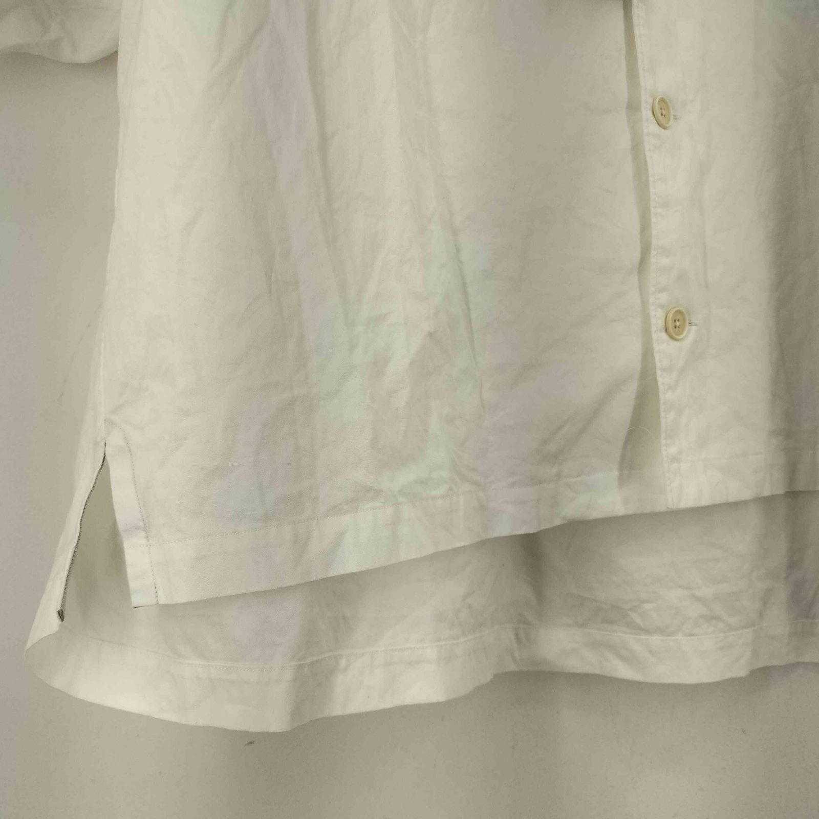 カラー kolor 22SS Rib Docking S/S Shirts ドッキングストライプ