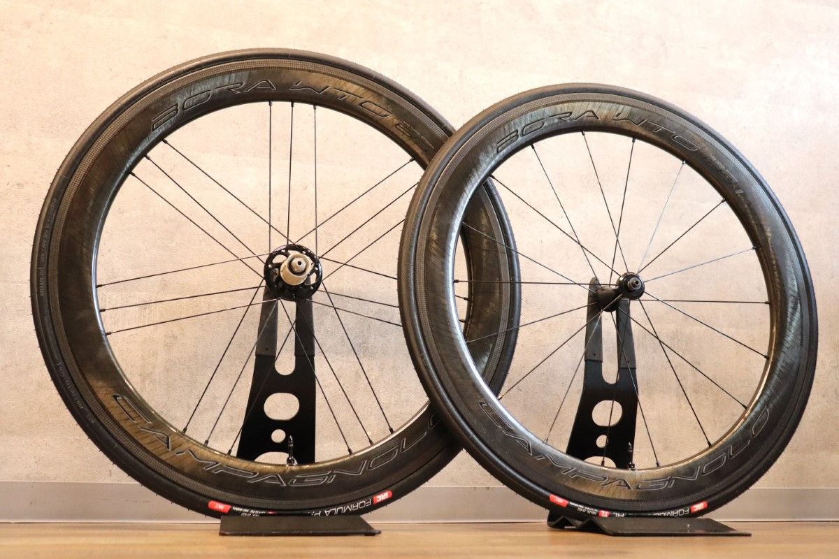 パーツ Campagnolo BORA WTO60 Campagnolo Bora WTO 60 Disc Brake 700c 2 Way Fit Dark Label Campy