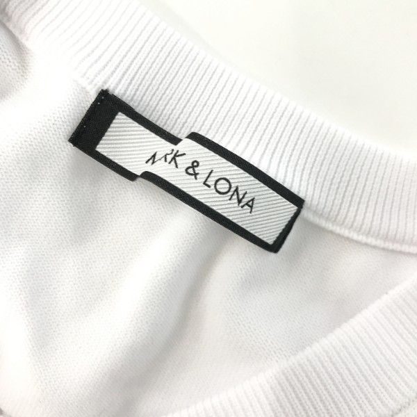 マークアンドロナ Vネック セーター 46 MARK&LONA マーク&ロナ スター