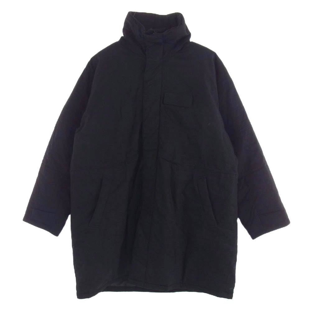 MINEDENIM マインデニム 24AW 2411-9003-99-012 Nylon Denim Long Padded CT ライナーベスト付き ナイロン デニム ロング パデット コート ブラック系 1【中古】