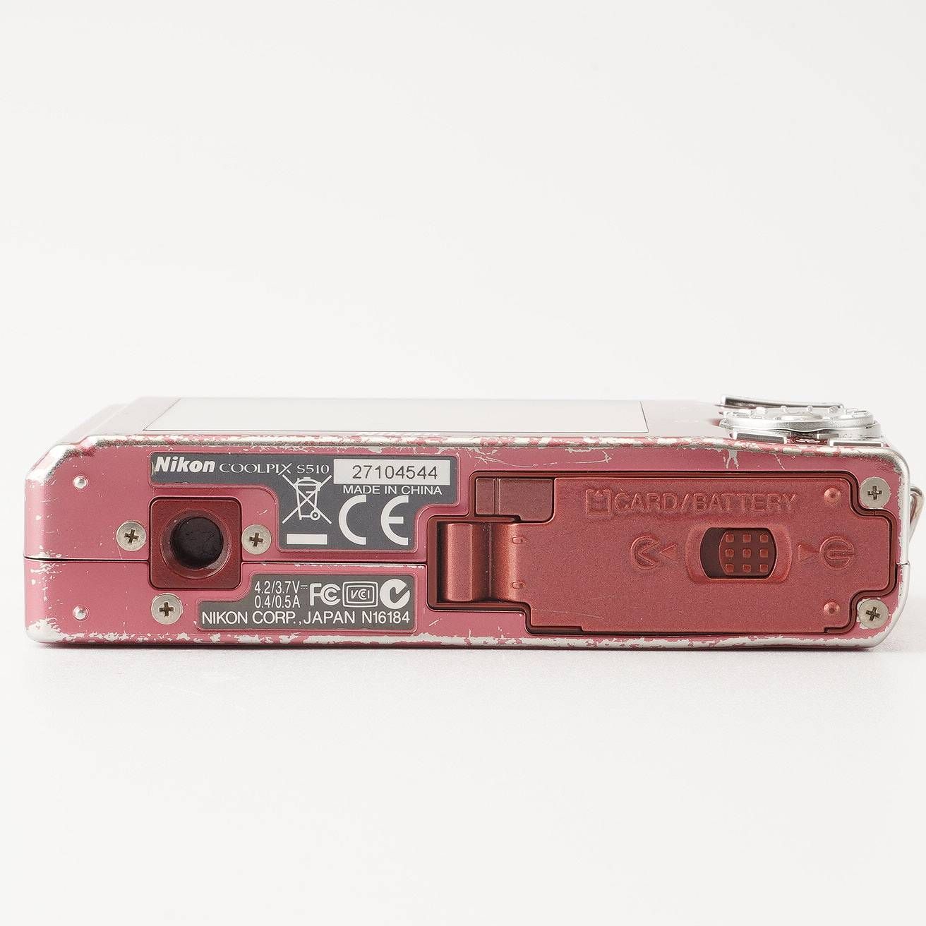 ニコン Nikon COOLPIX S510 / NIKKOR 3X OPTICAL ZOOM VR 5.7