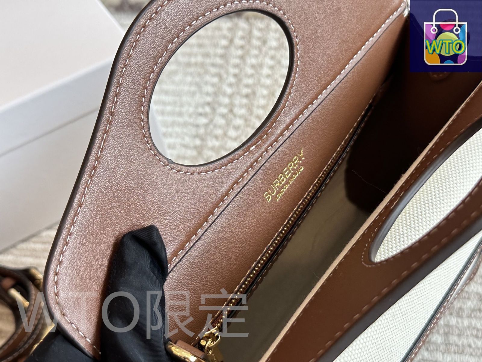 今日特価】Burberry バーバリー 限定版 キャンバスバッグ