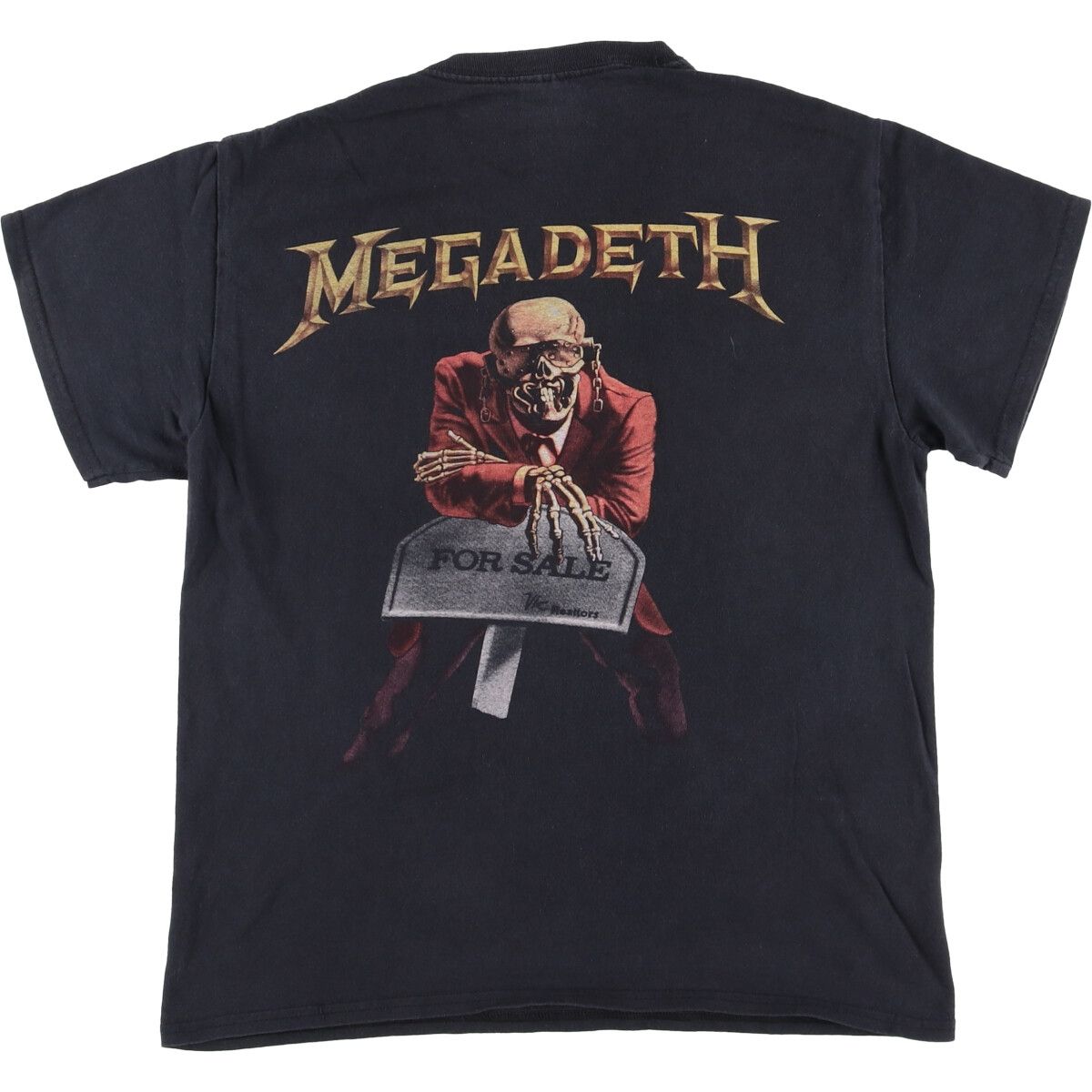 スカル柄 バンドTシャツ