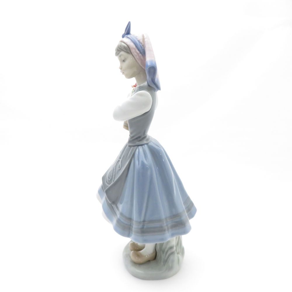 リヤドロ　LLADRO　春の花かご　#5790　フィギュリン　置物　陶磁器 LLADRO リヤドロ （lladro）春の花かご 5790 : アンティーク慈光