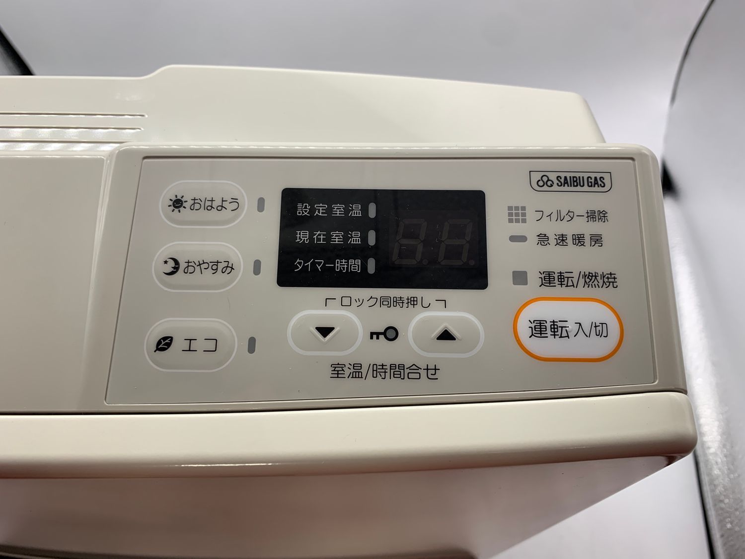 冷暖房・空調 ♪1182 未使用保管品 SAIBU GAS リンナイ 都市ガスファン 