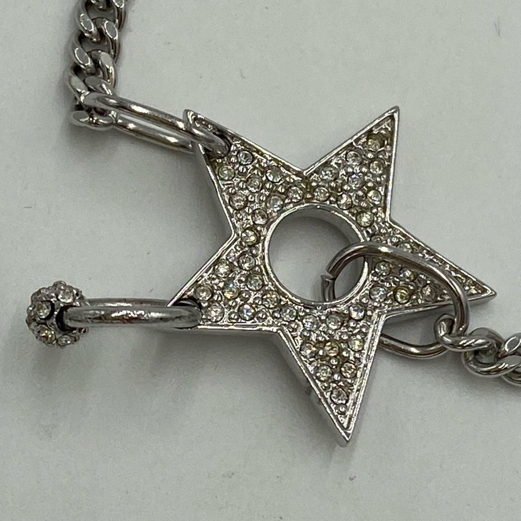 クリスチャンディオール スターモチーフ ブレスレット ラインストーン