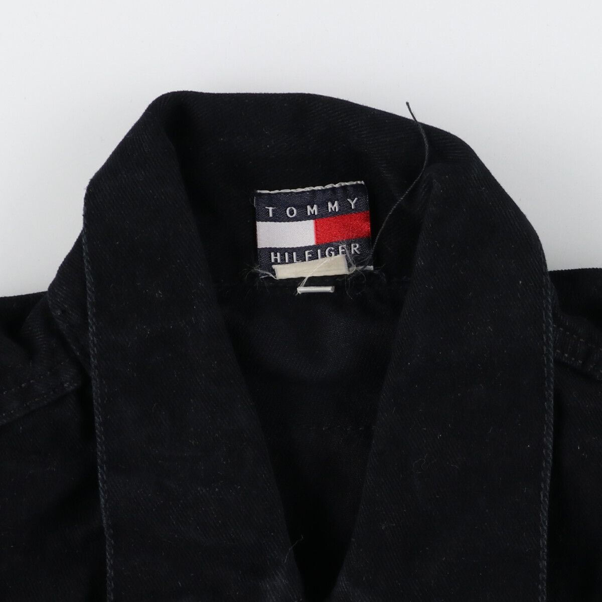 古着 90年代 トミーヒルフィガー TOMMY HILFIGER ブラック デニム 