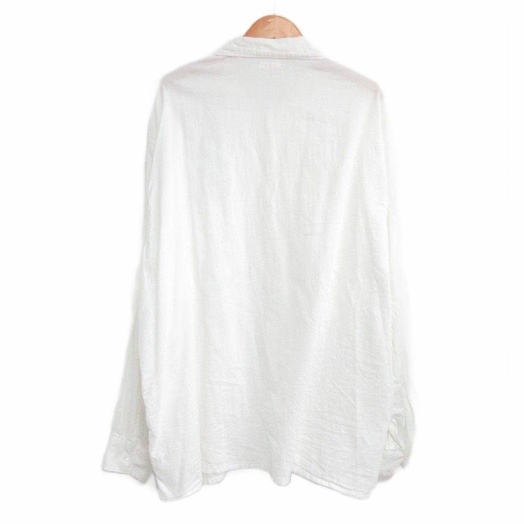 コモリ COMOLI 22SS 空紡オックスC.P.O長袖シャツ V01-02016 長袖