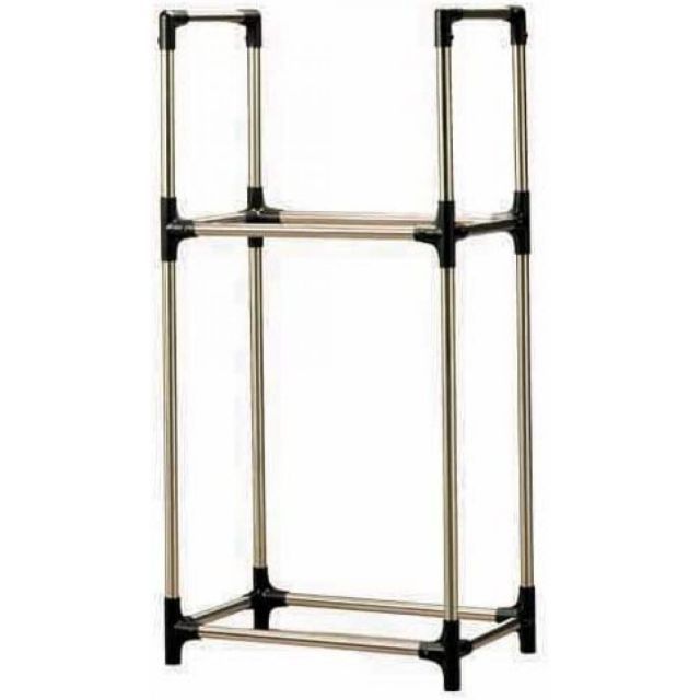 アイリスオーヤマ ステンレスタイヤラック KSL-710 ブラック 耐荷重120kg サビにくい 大型ミニバン SUV用タイヤ4本