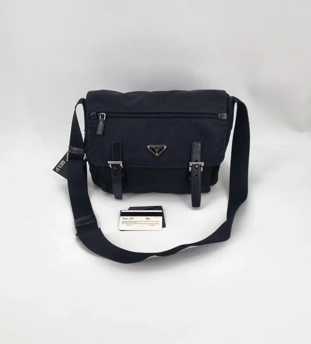 PRADA プラダ ツー ポケット クロスバッグ